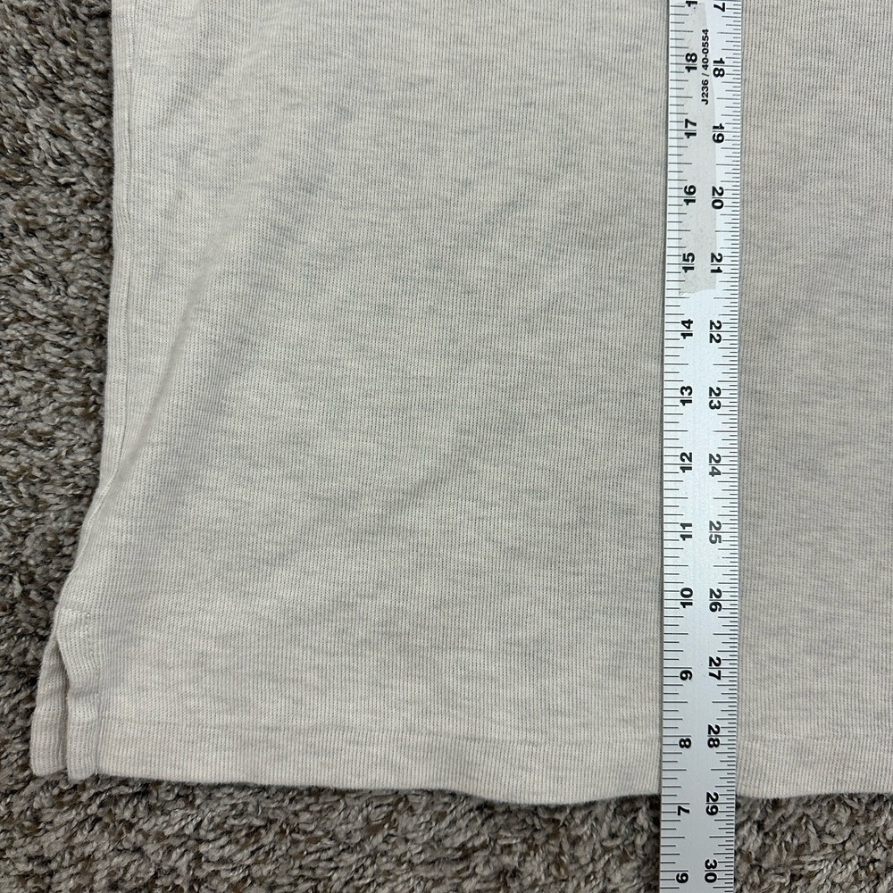 Polo Ralph Lauren Estate Rib Quarter Zip Pullover Sweater Cotton Cream Sz 2XL - Picture 7 of 8